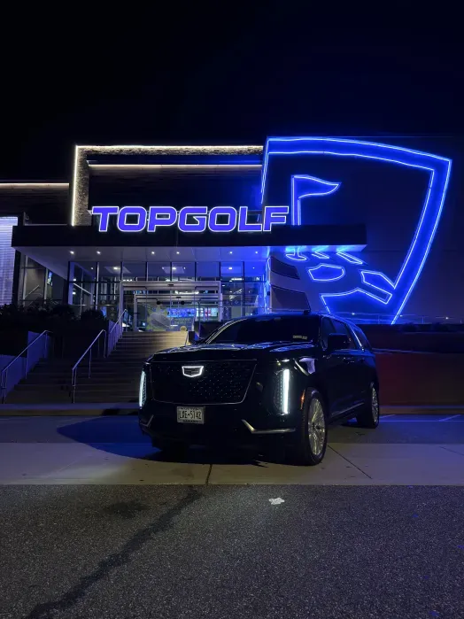 Executive Escalade interior - first class LaGuardia service